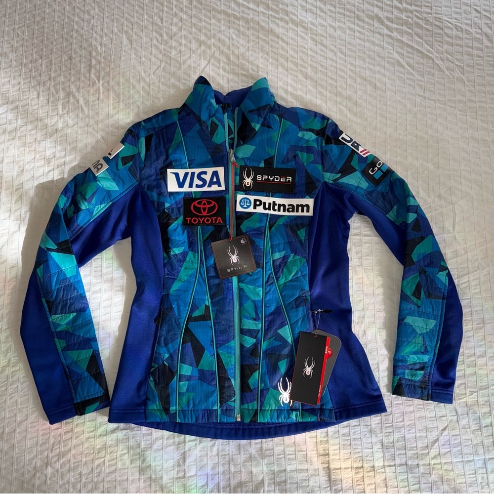Rare US Ski Team Official Spyder Glissade Insulator Jacket 2018 Sold Out